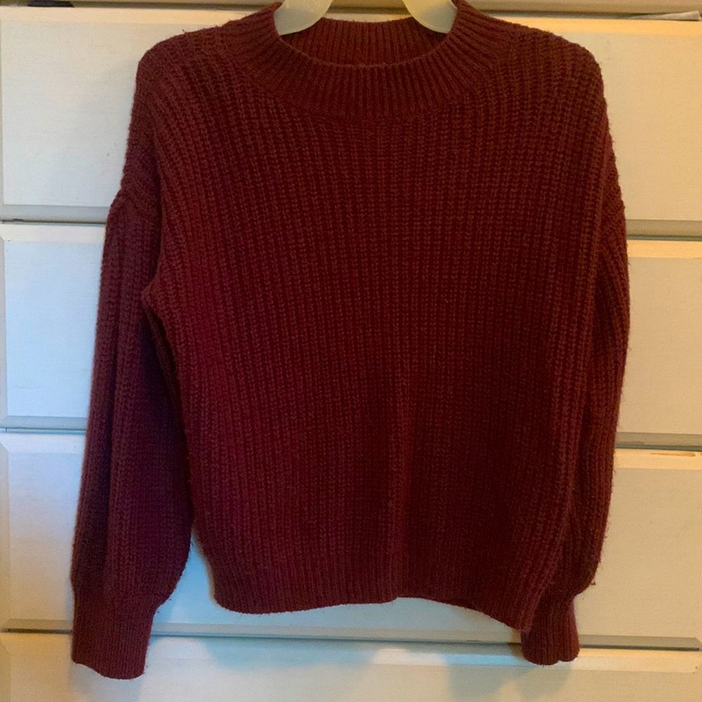 Dillard’s girls burgundy sweater